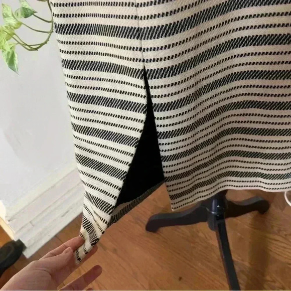 Maeve Anthropologie Marin Wool Blend Striped Skirt - Size 6 - NWT - Picture 2 of 10